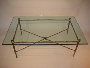 Diego Giacometti Coffee Table in Bronze
