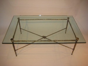 Diego Giacometti Coffee Table in Bronze 