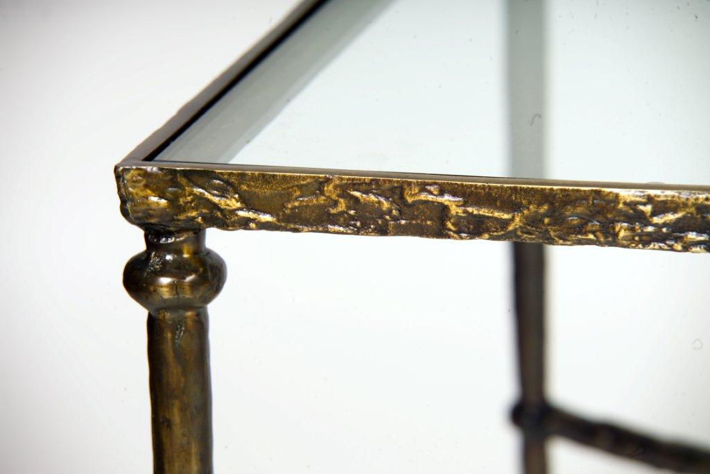 Giacometti Style Bird Table Detail Tapered Leg